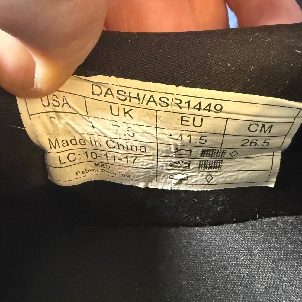 Vionic Dash Womens Black Grey Mesh Slip On Walking Sneakers ASR1449 Size 9.5 - Picture 5 of 12